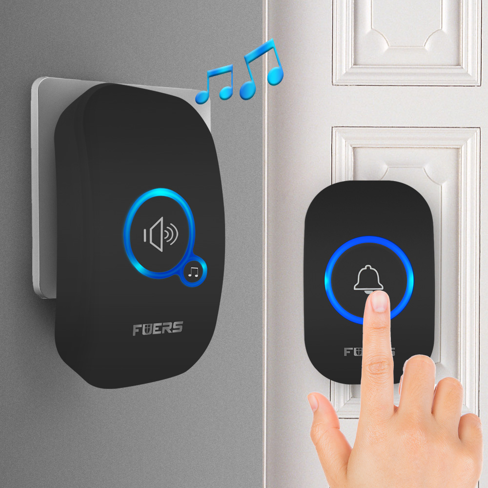 Fuers Wireless Doorbell Home W - Home Security Bell review and price