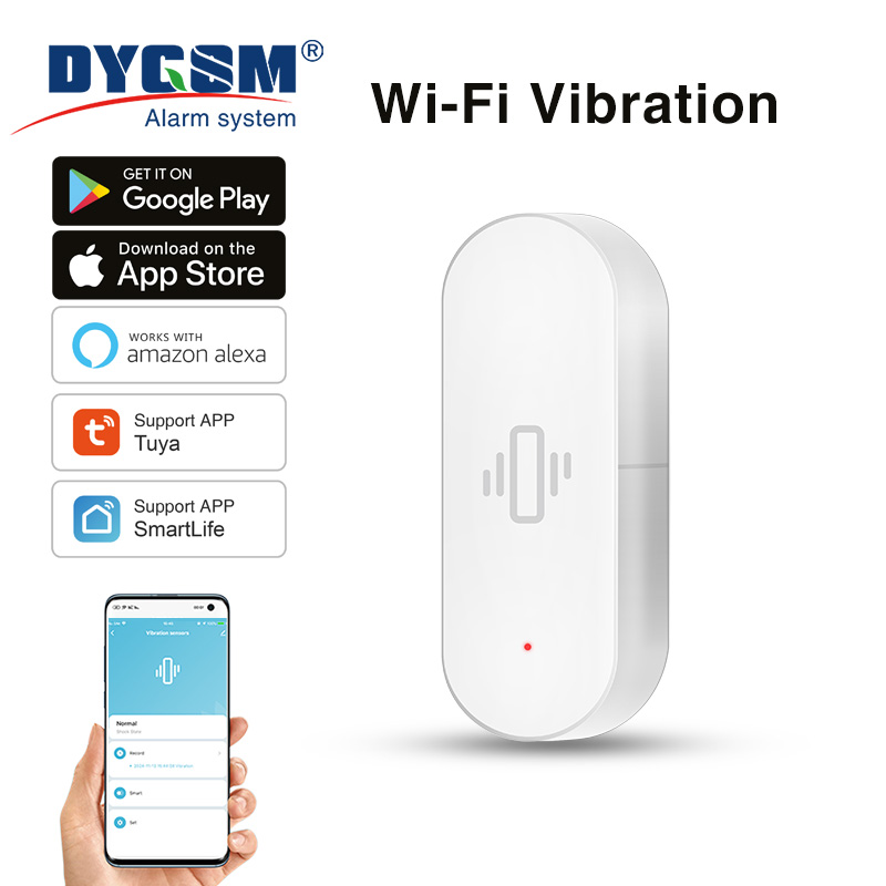Tuya WiFi Vibration Sensor, Se - Home Security Alexa review and price