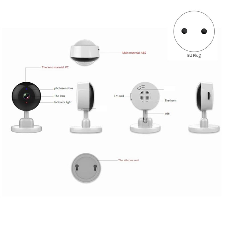 Essential Indoor Wifi Tuya Cam - Home Security Indoor Cameras review and price