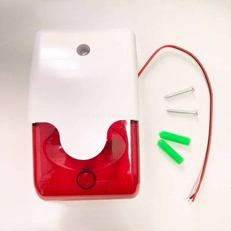Strobe Siren Alarm 103 dB Horn - Home Security Siren review and price