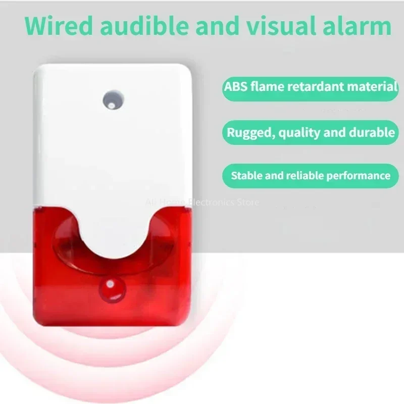Strobe Siren Alarm 103 dB Horn - Home Security Siren review and price