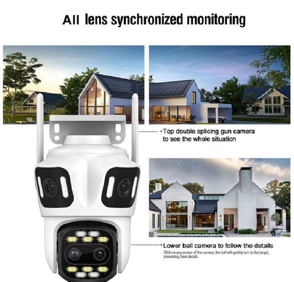 Uzoom 10K 16MP Outdoor PTZ WIF - Home Security Monitoring Service review and price