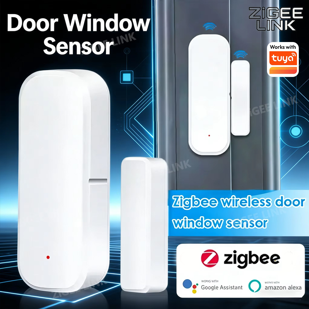 ZigBee Wireless Door Window Se - Home Security Alexa review and price