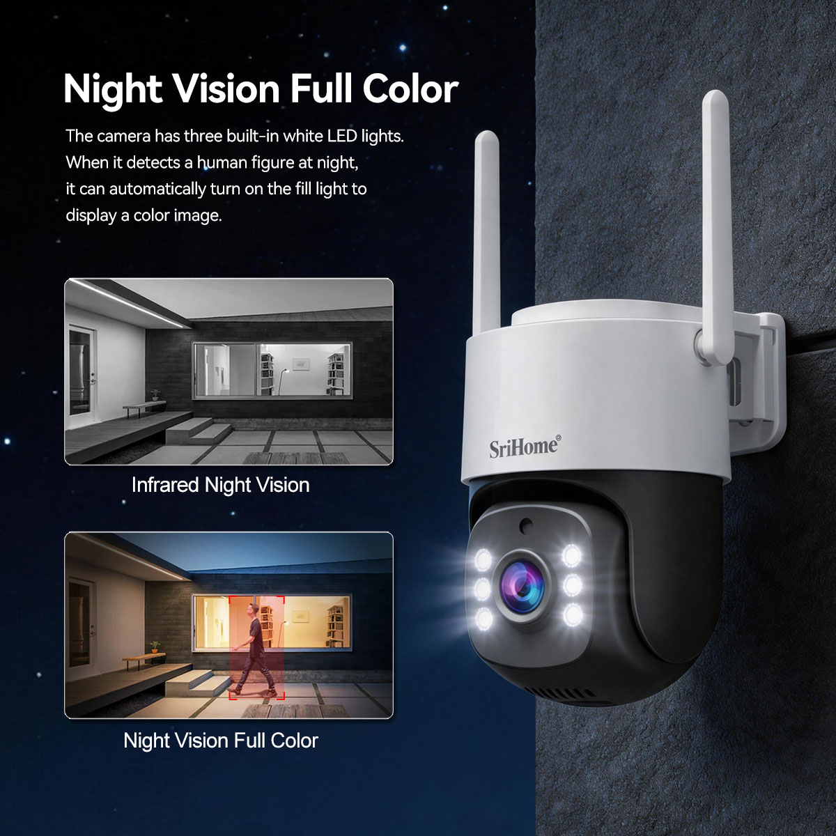 Srihome NVS012-IPC056 5MP IP C - Home Security Kit With Camera review and price