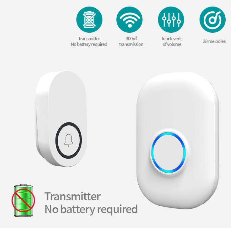 58Ringtone Self-Power Wireless - Home Security Bell review and price