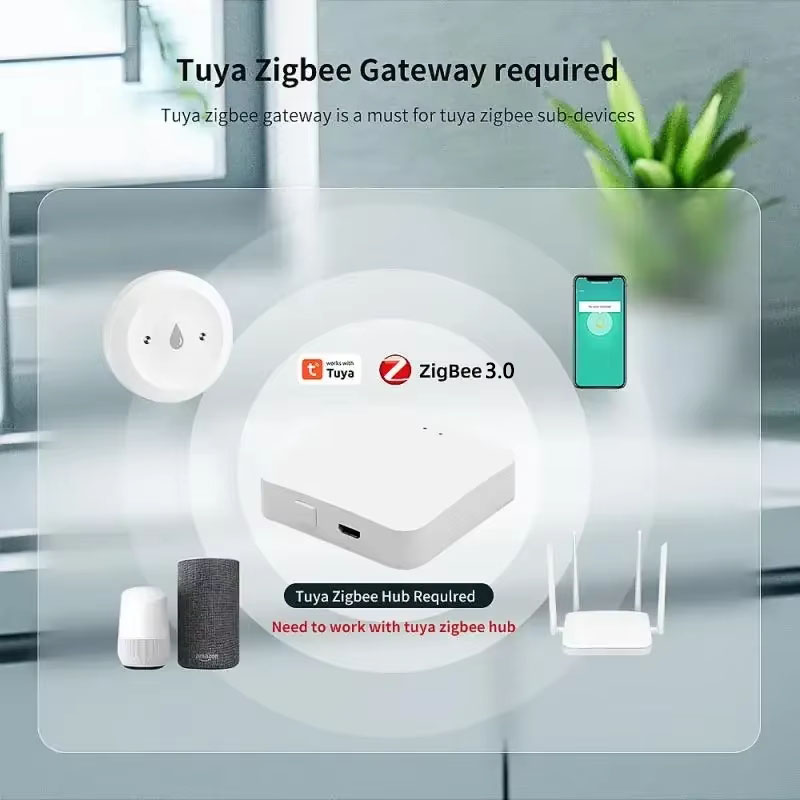 For Tuya ZigBee 3.0 Smart Wate - Home Security Alexa review and price