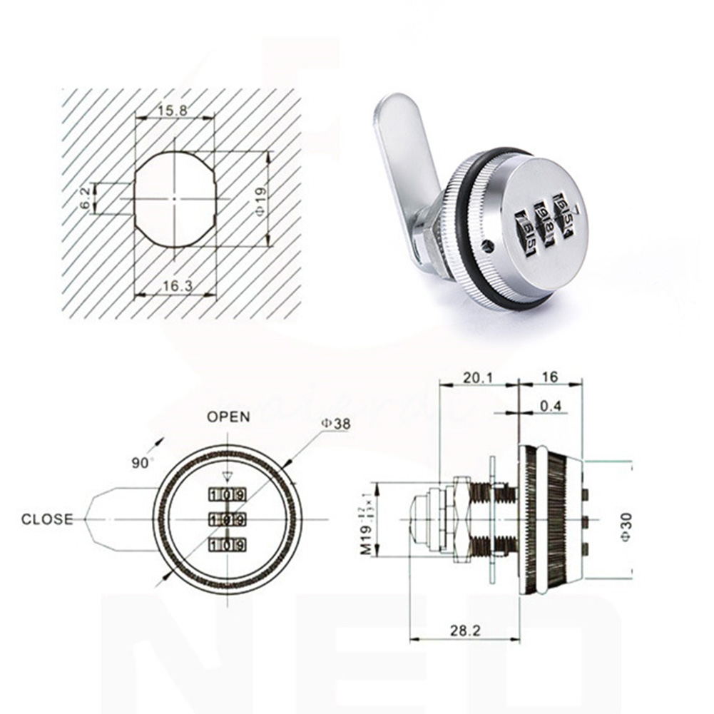 3 Digit Security Password Keyl - Home Security Essential review and price