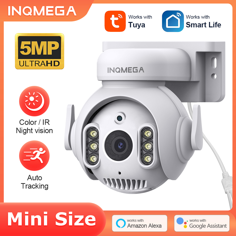 INQMEGA 5MP Wifi TUYA CAMERA S - Home Security Robot review and price