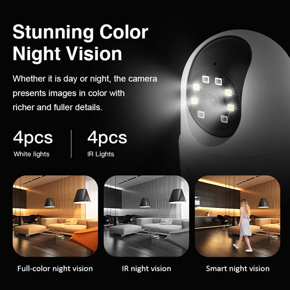 Vstarcam 5MP HD WiFi IP Camera - Home Security Monitoring Service review and price