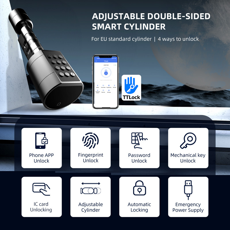 Smart Euro Cylindrical Door Lo - Home Security Essential review and price