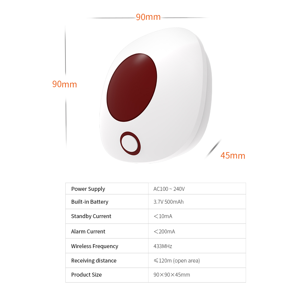 Staniot Indoor Wireless Siren  - Home Security Siren review and price