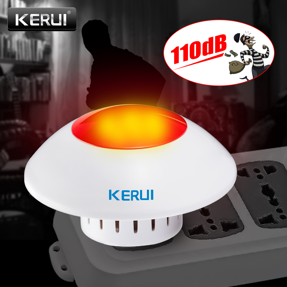 KERUI J009 Loud Indoor Siren W - Home Security Siren review and price