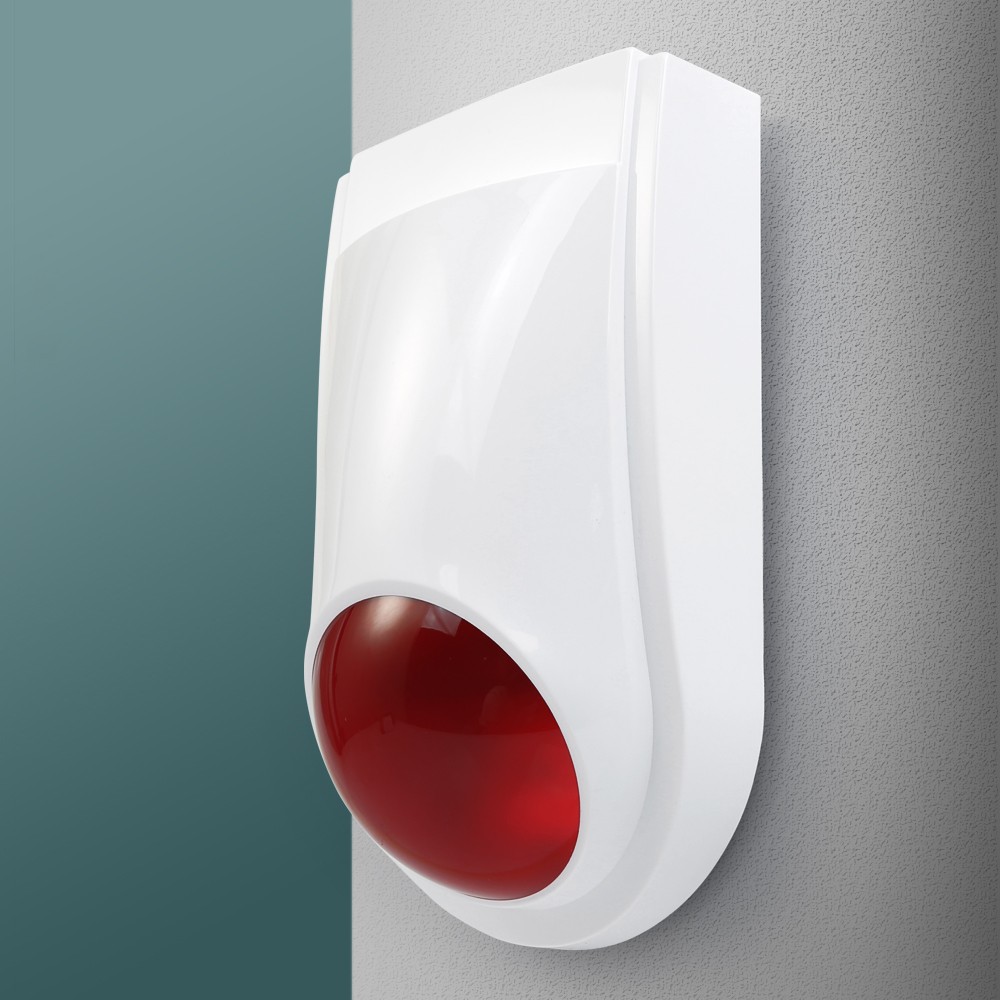 Wireless Flash Siren E6 Outdoo - Home Security Siren review and price