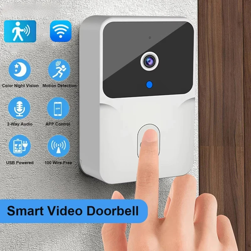 Smart Home WiFi Video Doorbell - Home Security Monitoring Service review and price