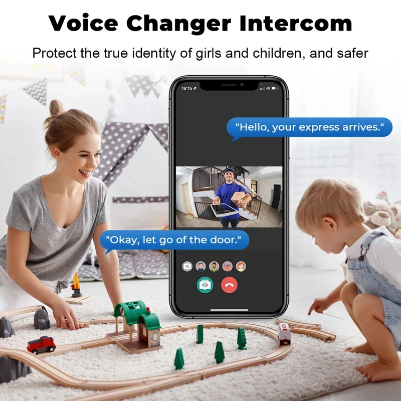 Smart Home WiFi Video Doorbell - Home Security Monitoring Service review and price
