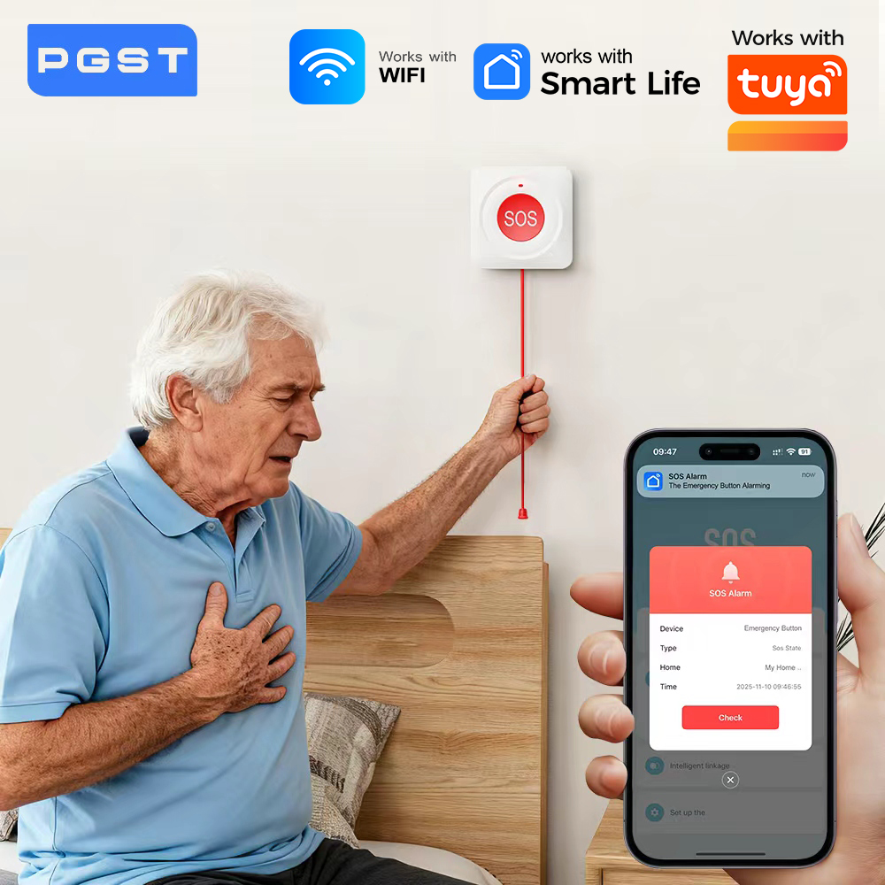WIFI Zigbee Buttontons SOS Pus - Home Security Siren review and price