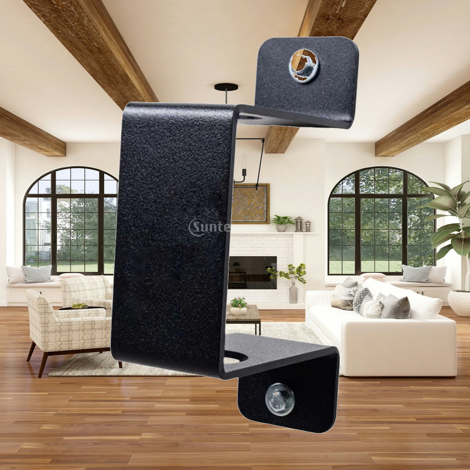 Barbell Bar Wall Rack Steel Co - Home Security Training review and price