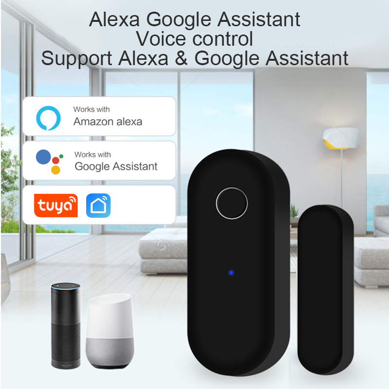 Tuya WiFi Door Open Close Dete - Home Security Alexa review and price