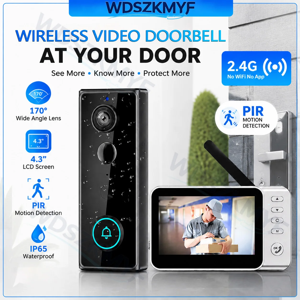 New Waterproof Wireless Doorbe - Home Security Bell review and price