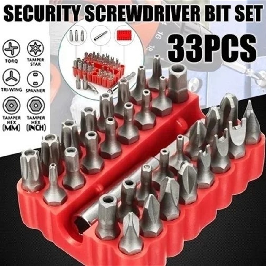 33pc Professional Security Bit - Home Security Essential review and price