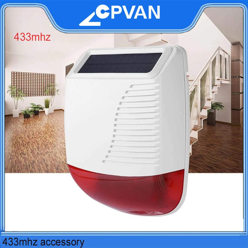 CPVAN Outdoor Wireless Siren 1 - Home Security Siren review and price