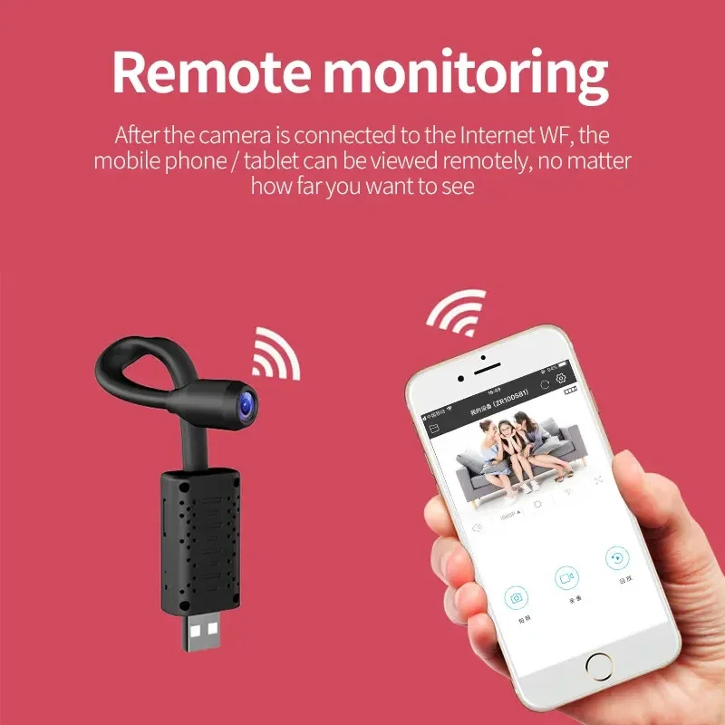 4K Mini USB WiFi Camera Portab - Home Security Monitoring Service review and price