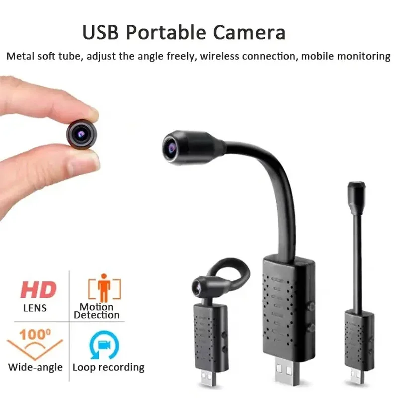 4K Mini USB WiFi Camera Portab - Home Security Monitoring Service review and price