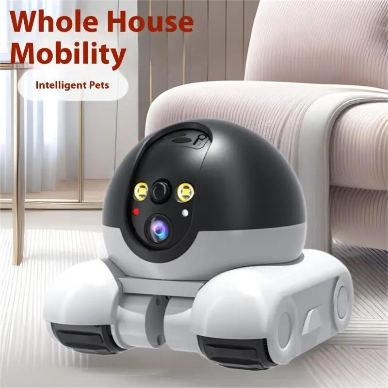 360 Degree Rotating Pet Camera - Home Security Robot review and price